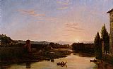 Sunset of the Arno